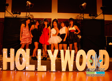 tematicas hollywood para quince años en bogota
